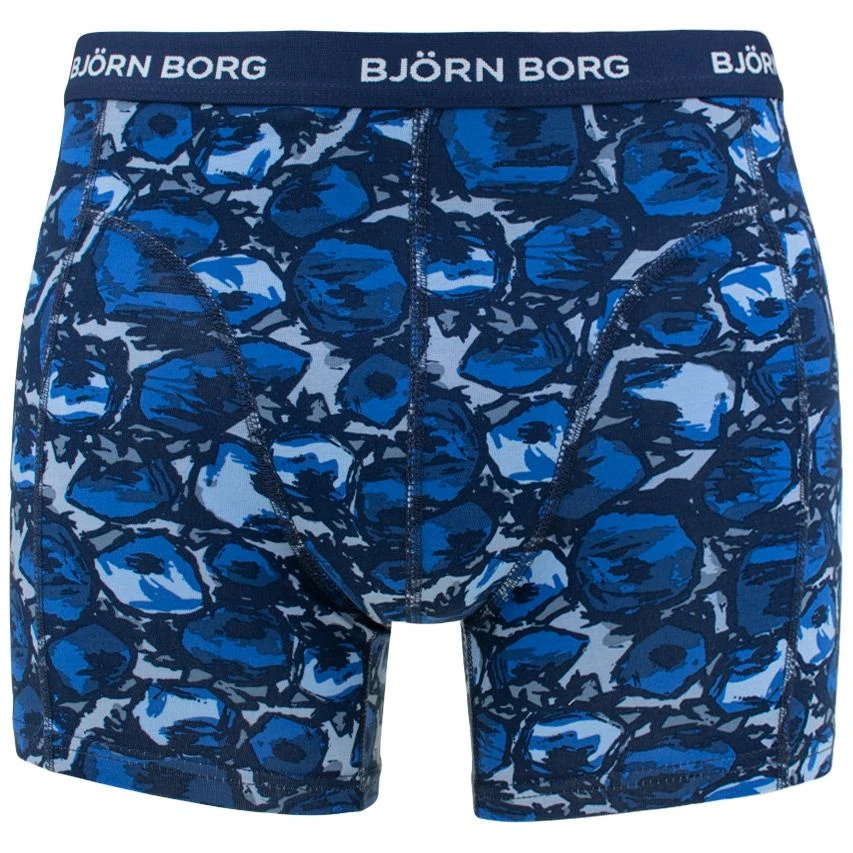 BJØRN BORG Björn Borg Cotton Stretch 5-pack Boxers Basic Abstract Blauw 2 BJØRN BORG Björn Borg Cotton Stretch 5-pack Boxers Basic Abstract Blauw - Afbeelding 2