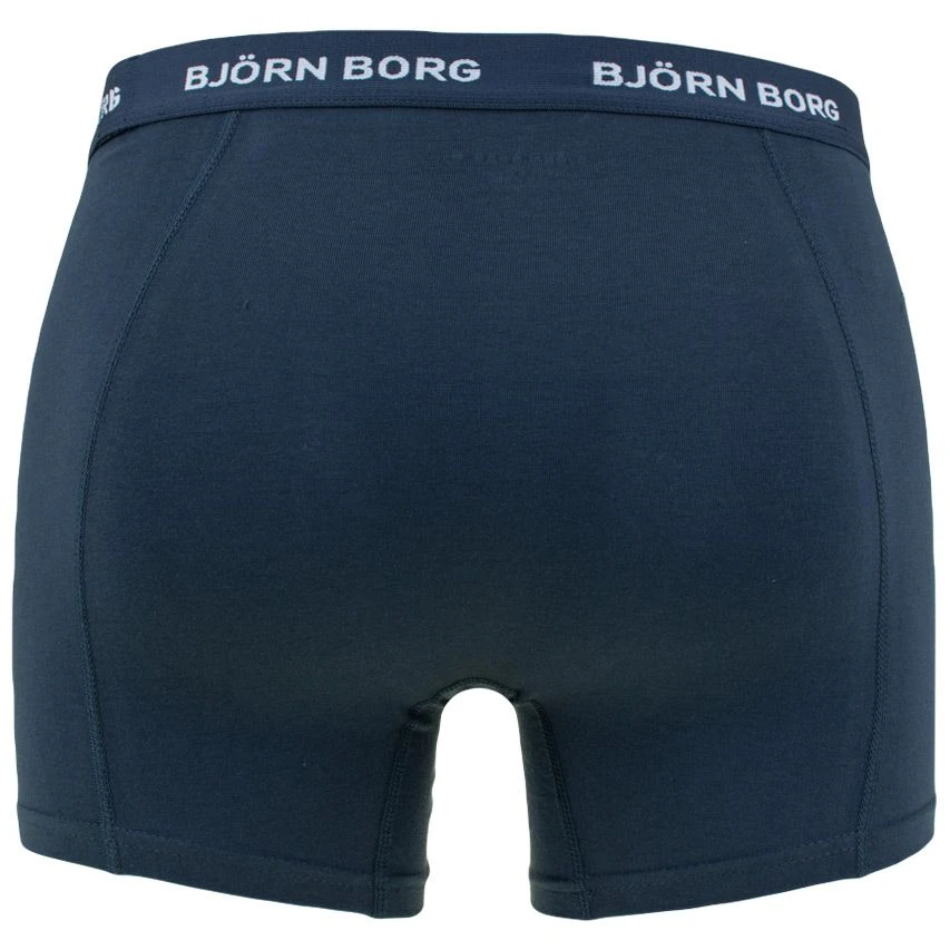BJØRN BORG Björn Borg Cotton Stretch 3-pack Boxers Basic Print Blauw 5 BJØRN BORG Björn Borg Cotton Stretch 3-pack Boxers Basic Print Blauw - Afbeelding 5