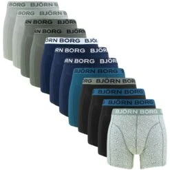 BJØRN BORG Björn Borg Cotton Stretch 12-pack Boxers Mixed Multi