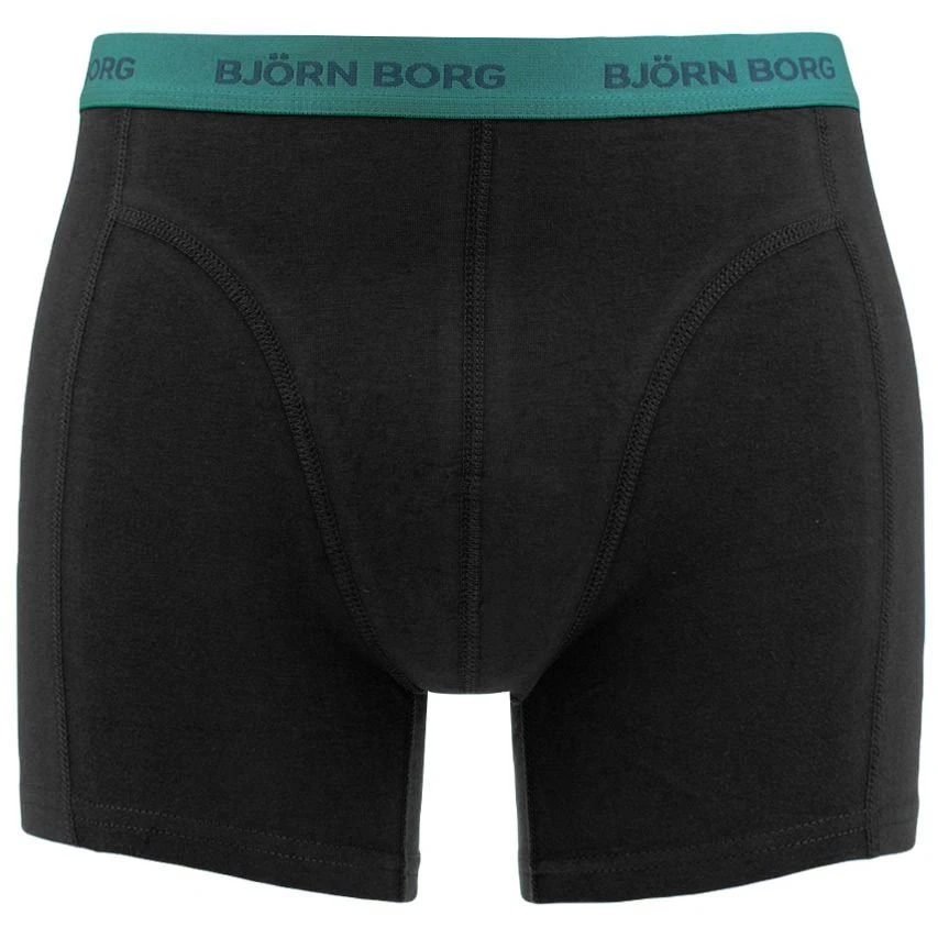 BJØRN BORG Björn Borg Cotton Stretch 5-pack Boxers Basic Combi Zwart III 4 BJØRN BORG Björn Borg Cotton Stretch 5-pack Boxers Basic Combi Zwart III - Afbeelding 4