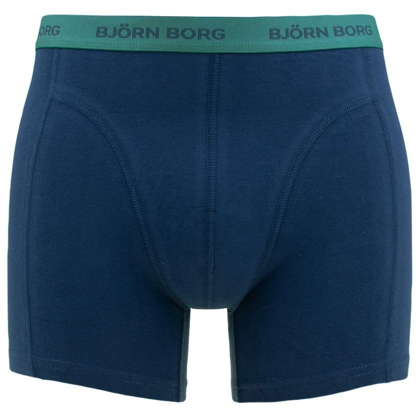BJØRN BORG Björn Borg Cotton Stretch 5-pack Boxers Basic Print Blauw & Zwart 6 BJØRN BORG Björn Borg Cotton Stretch 5-pack Boxers Basic Print Blauw & Zwart - Afbeelding 6