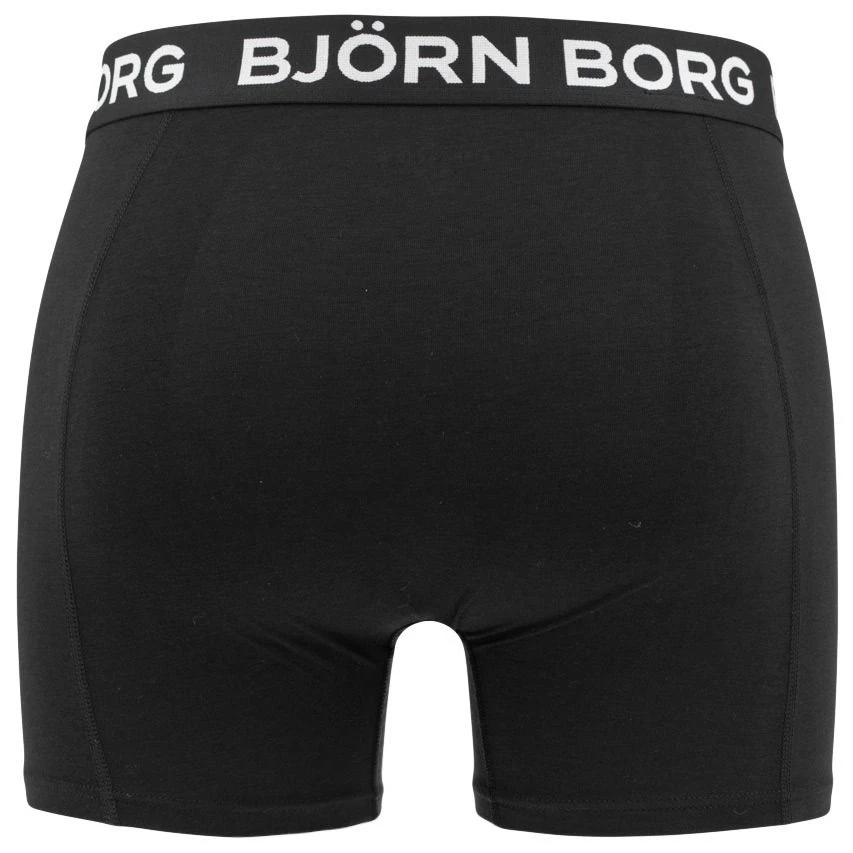BJØRN BORG Björn Borg Cotton Stetch 2-pack Boxers Zwart 3 BJØRN BORG Björn Borg Cotton Stetch 2-pack Boxers Zwart - Afbeelding 3
