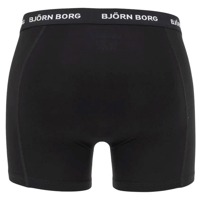 BJØRN BORG Björn Borg Cotton Stretch 3-pack Boxers Basic Zwart 3 BJØRN BORG Björn Borg Cotton Stretch 3-pack Boxers Basic Zwart - Afbeelding 3