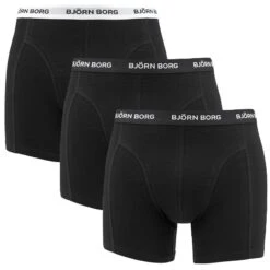 BJØRN BORG Björn Borg Cotton Stretch 3-pack Boxers Combi Zwart VI