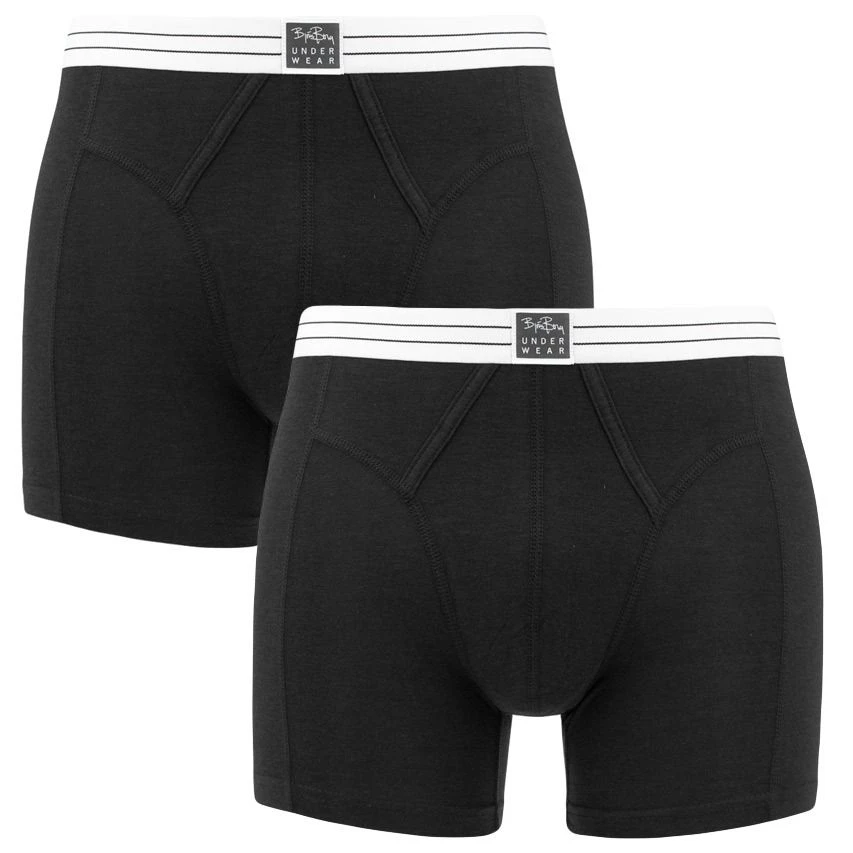 BJØRN BORG Björn Borg Lenzing Ecovero 2-pack Boxers Zwart 1 BJØRN BORG Björn Borg Lenzing Ecovero 2-pack Boxers Zwart
