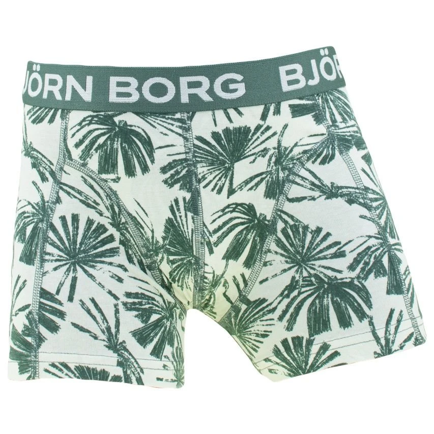 BJØRN BORG Björn Borg Jongens Cotton Stretch 5-pack Boxers Basic Print Multi II 2 BJØRN BORG Björn Borg Jongens Cotton Stretch 5-pack Boxers Basic Print Multi II - Afbeelding 2