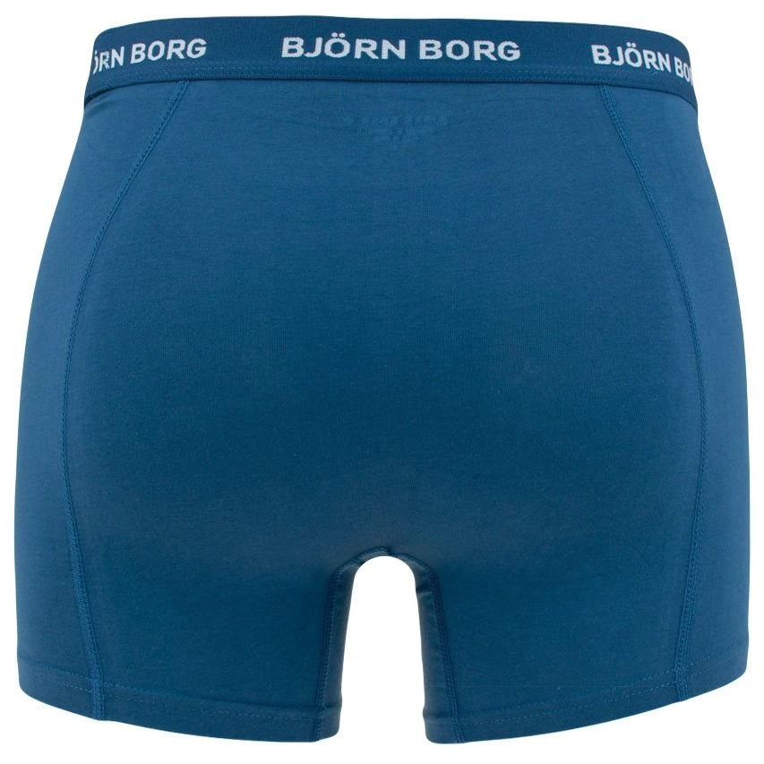 BJØRN BORG Björn Borg Cotton Stretch 3-pack Boxers Basic Print Blauw II 5 BJØRN BORG Björn Borg Cotton Stretch 3-pack Boxers Basic Print Blauw II - Afbeelding 5
