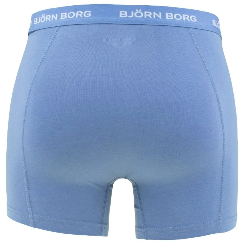 BJØRN BORG Björn Borg Cotton Stretch 3-pack Boxers Basic Print Blauw II 7 BJØRN BORG Björn Borg Cotton Stretch 3-pack Boxers Basic Print Blauw II - Afbeelding 7
