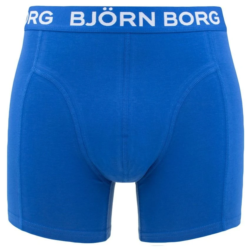 BJØRN BORG Björn Borg Cotton Stretch 5-pack Boxers Basic Print Blauw & Zwart II 6 BJØRN BORG Björn Borg Cotton Stretch 5-pack Boxers Basic Print Blauw & Zwart II - Afbeelding 6