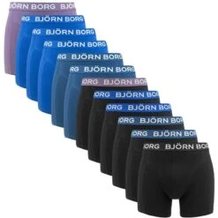 BJØRN BORG Björn Borg Cotton Stretch 12-pack Boxers Basic Multi