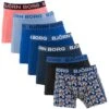 BJØRN BORG Björn Borg Jongens Cotton Stretch 7-pack Boxers Basic Flowers Multi