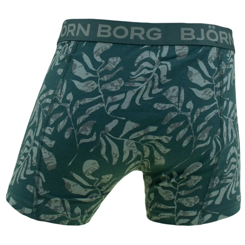 BJØRN BORG Björn Borg Jongens Cotton Stretch 5-pack Boxers Basic Leafs Multi III 3 BJØRN BORG Björn Borg Jongens Cotton Stretch 5-pack Boxers Basic Leafs Multi III - Afbeelding 3