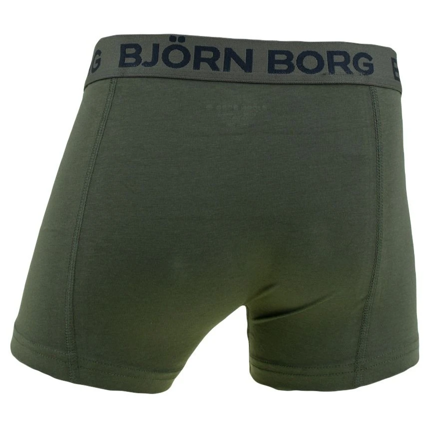 BJØRN BORG Björn Borg Jongens Cotton Stretch 5-pack Boxers Basic Leafs Multi III 9 BJØRN BORG Björn Borg Jongens Cotton Stretch 5-pack Boxers Basic Leafs Multi III - Afbeelding 9