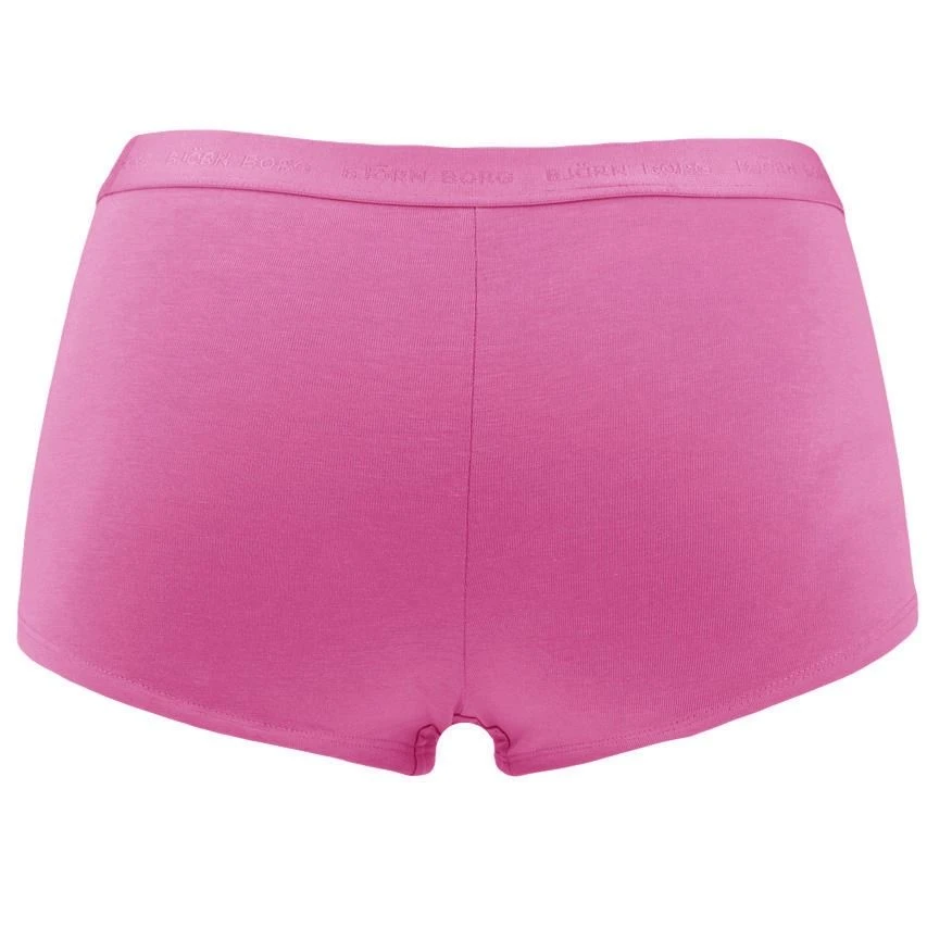 BJØRN BORG Björn Borg Dames Everyday Cotton 3-pack Mini Boxershorts Basic Flowers Blauw & Roze 7 BJØRN BORG Björn Borg Dames Everyday Cotton 3-pack Mini Boxershorts Basic Flowers Blauw & Roze - Afbeelding 7