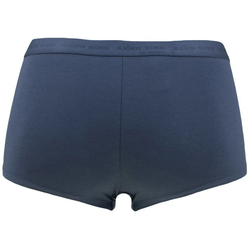 BJØRN BORG Björn Borg Dames Everyday Cotton 3-pack Mini Boxershorts Basic Flowers Blauw & Roze 5 BJØRN BORG Björn Borg Dames Everyday Cotton 3-pack Mini Boxershorts Basic Flowers Blauw & Roze - Afbeelding 5