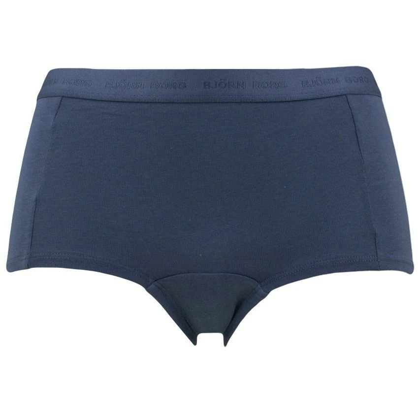 BJØRN BORG Björn Borg Dames Everyday Cotton 3-pack Mini Boxershorts Basic Flowers Blauw & Roze 4 BJØRN BORG Björn Borg Dames Everyday Cotton 3-pack Mini Boxershorts Basic Flowers Blauw & Roze - Afbeelding 4