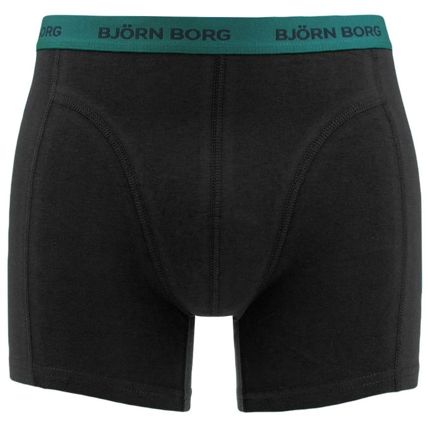 BJØRN BORG Björn Borg Cotton Stretch 5-pack Boxers Basic Combi Zwart IV 2 BJØRN BORG Björn Borg Cotton Stretch 5-pack Boxers Basic Combi Zwart IV - Afbeelding 2