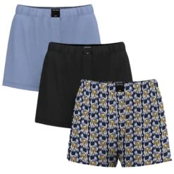 BJØRN BORG Björn Borg Cotton Stretch 3-pack Jersey Wijde Boxershorts Flower Multi