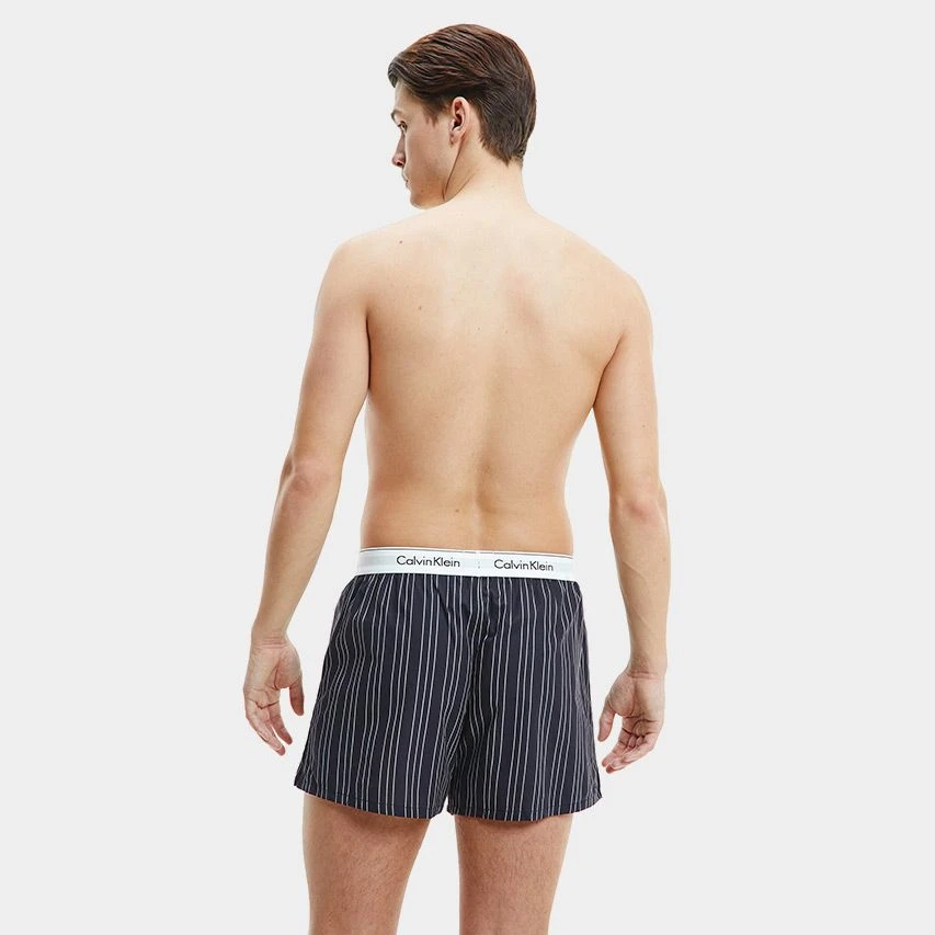 Calvin Klein 2-pack Wijde Boxershorts Stripe & Plaid Multi 3 Calvin Klein 2-pack Wijde Boxershorts Stripe & Plaid Multi - Afbeelding 3