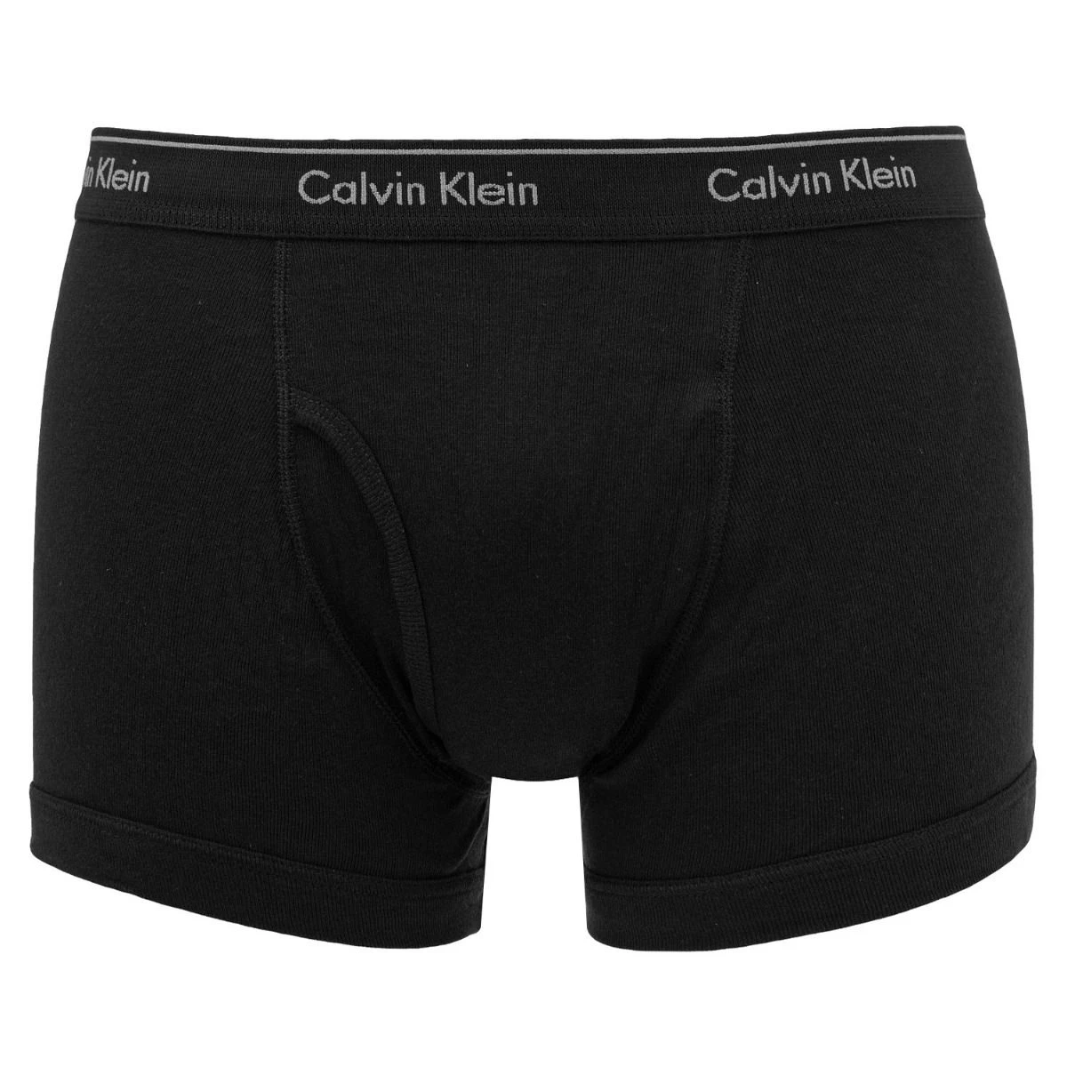 Calvin Klein Classic 3-pack Cotton Trunks With Fly Zwart 4 Calvin Klein Classic 3-pack Cotton Trunks With Fly Zwart - Afbeelding 4
