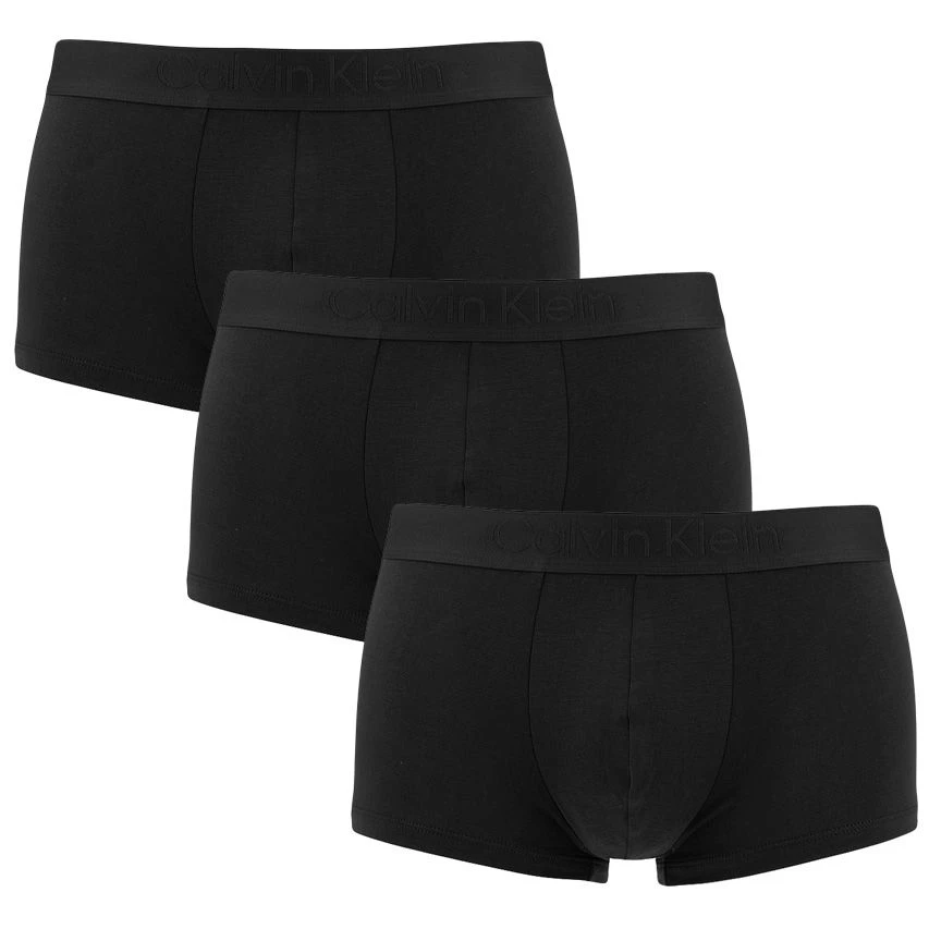 Calvin Klein 3-pack Lyocell Boxers Zwart 1 Calvin Klein 3-pack Lyocell Boxers Zwart