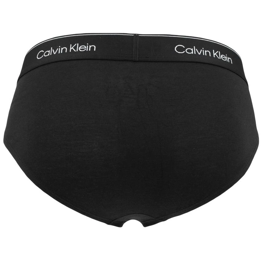 Calvin Klein Modern Cotton 3-pack Herenslips Zwart 3 Calvin Klein Modern Cotton 3-pack Herenslips Zwart - Afbeelding 3