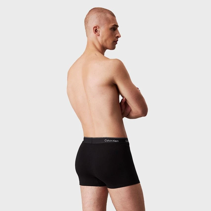 Calvin Klein Icon 3-pack Boxer Trunks Zwart II 3 Calvin Klein Icon 3-pack Boxer Trunks Zwart II - Afbeelding 3