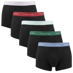 Calvin Klein 5-pack Boxer Trunks Combi Zwart