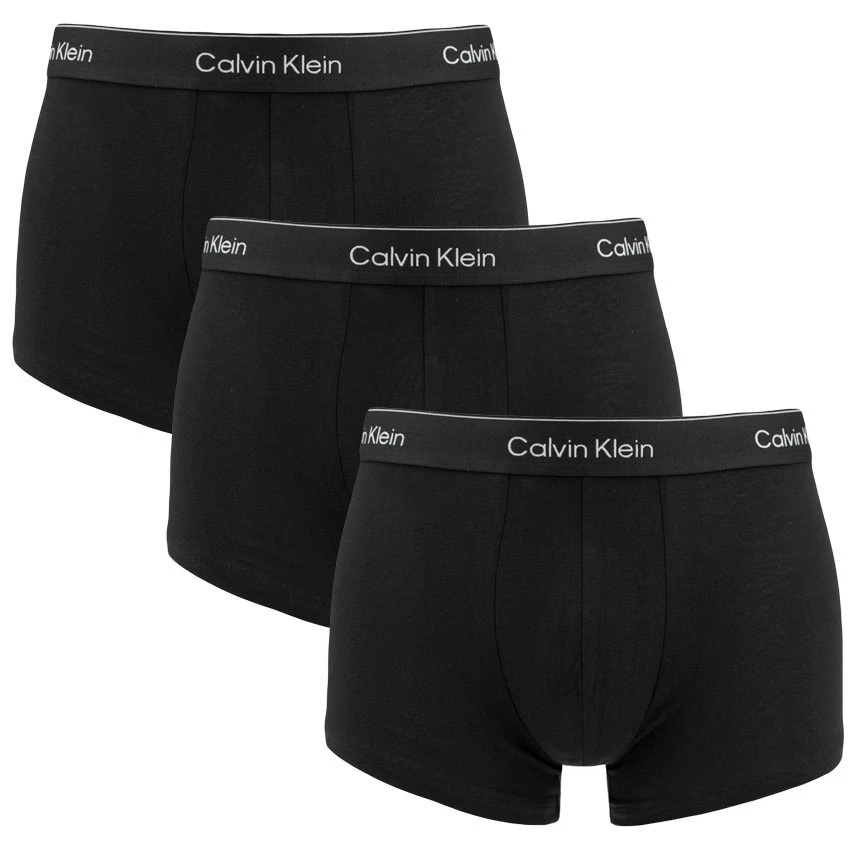 Calvin Klein Icon 3-pack Boxer Trunks Zwart III 1 Calvin Klein Icon 3-pack Boxer Trunks Zwart III