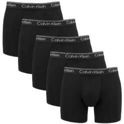 Calvin Klein 5-pack Microfiber Boxers Zwart