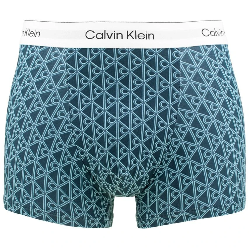 Calvin Klein Icon 3-pack Boxer Trunks Basic All Over Print Multi 2 Calvin Klein Icon 3-pack Boxer Trunks Basic All Over Print Multi - Afbeelding 2