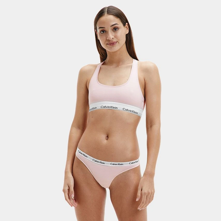 Calvin Klein Dames Bralette Roze 2 Calvin Klein Dames Bralette Roze - Afbeelding 2