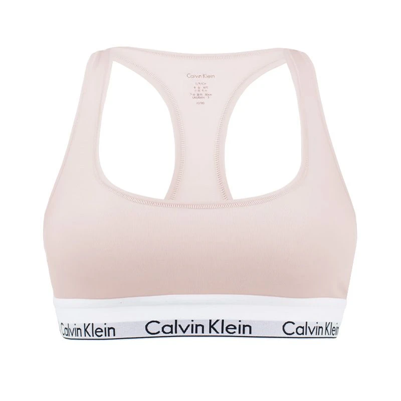 Calvin Klein Dames Bralette Roze 1 Calvin Klein Dames Bralette Roze