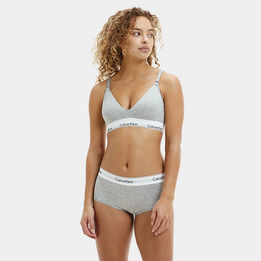 Calvin Klein Dames Boxershort Grijs 2 Calvin Klein Dames Boxershort Grijs - Afbeelding 2