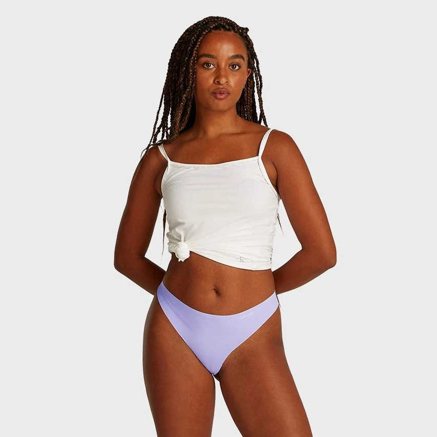 Calvin Klein Dames 3-pack Microfiber Strings Multi 2 Calvin Klein Dames 3-pack Microfiber Strings Multi - Afbeelding 2