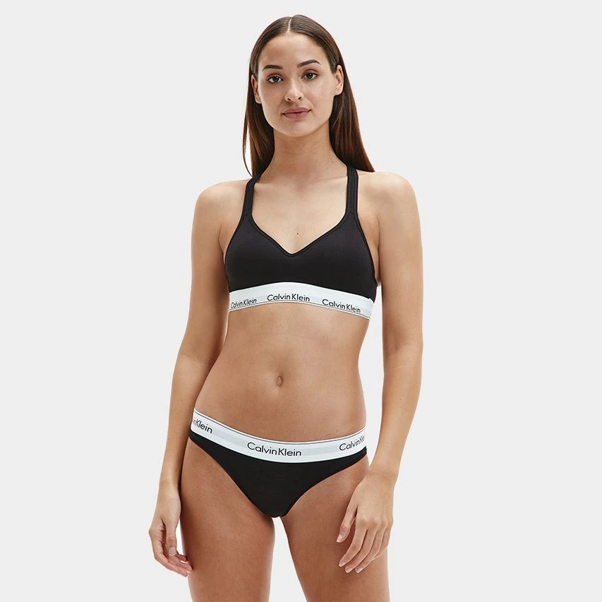 Calvin Klein Dames Bralette Lift Zwart 2 Calvin Klein Dames Bralette Lift Zwart - Afbeelding 2