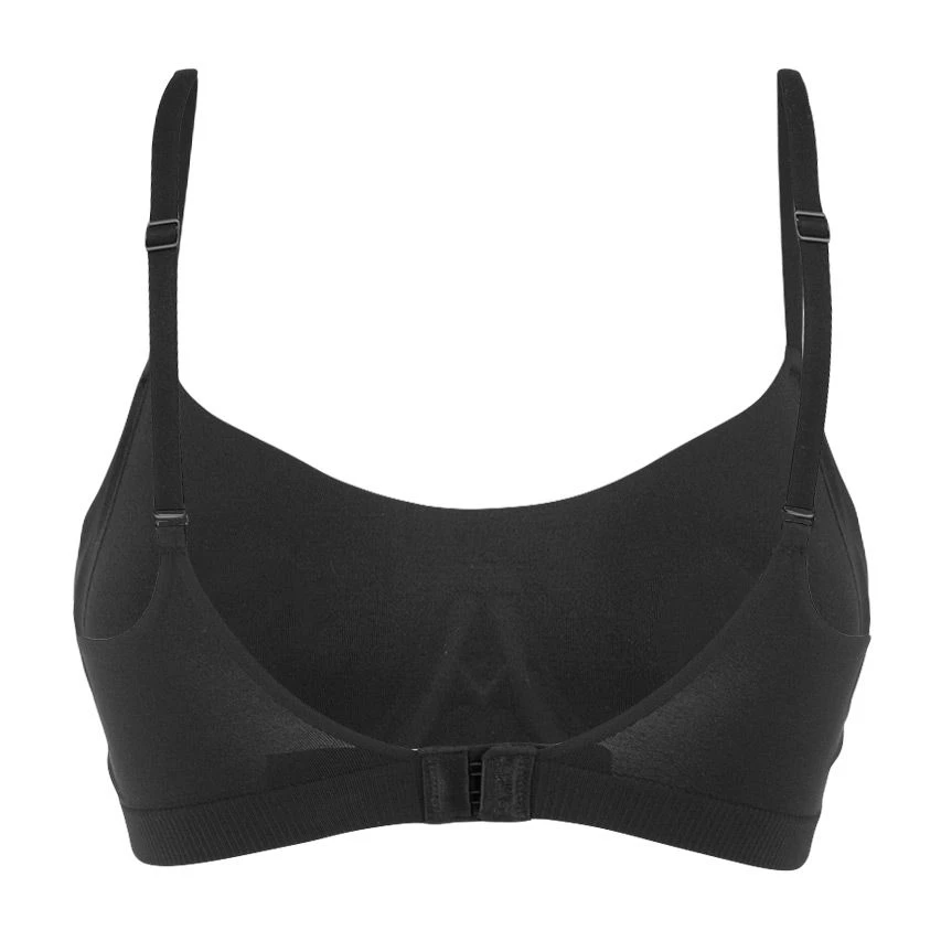 Calvin Klein Dames Unlined Balconette Microfiber Bralette Zwart 2 Calvin Klein Dames Unlined Balconette Microfiber Bralette Zwart - Afbeelding 2