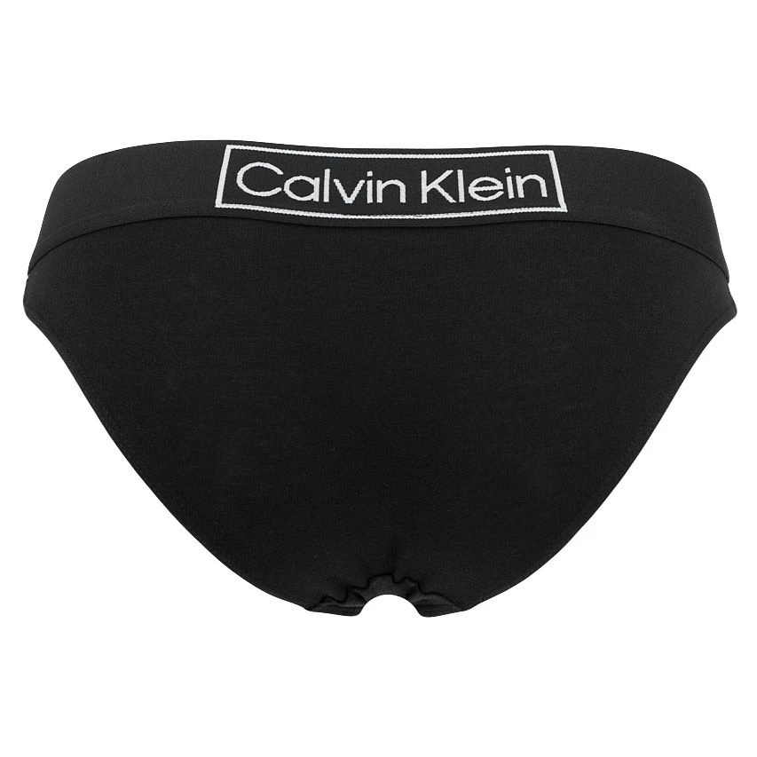 Calvin Klein Dames Reimagined Heritaged Unlined Logo Slip Zwart 2 Calvin Klein Dames Reimagined Heritaged Unlined Logo Slip Zwart - Afbeelding 2
