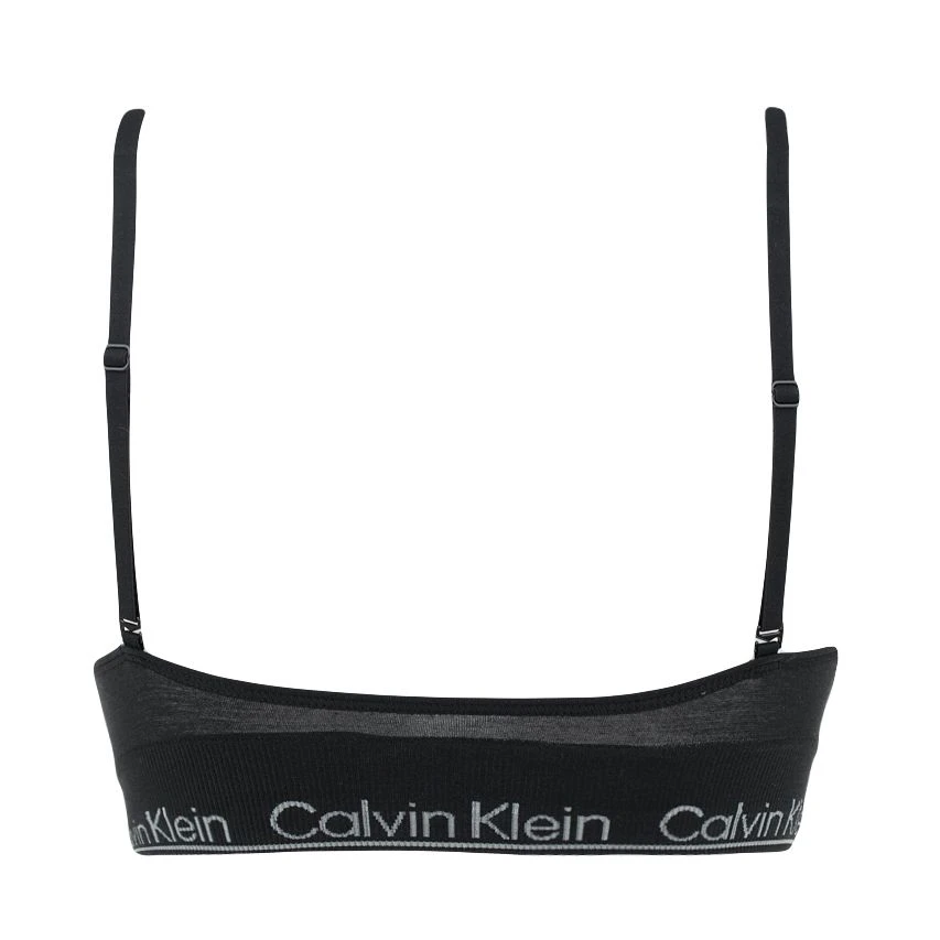 Calvin Klein Dames Naturals Light Lined Triangle Bralette Zwart 2 Calvin Klein Dames Naturals Light Lined Triangle Bralette Zwart - Afbeelding 2
