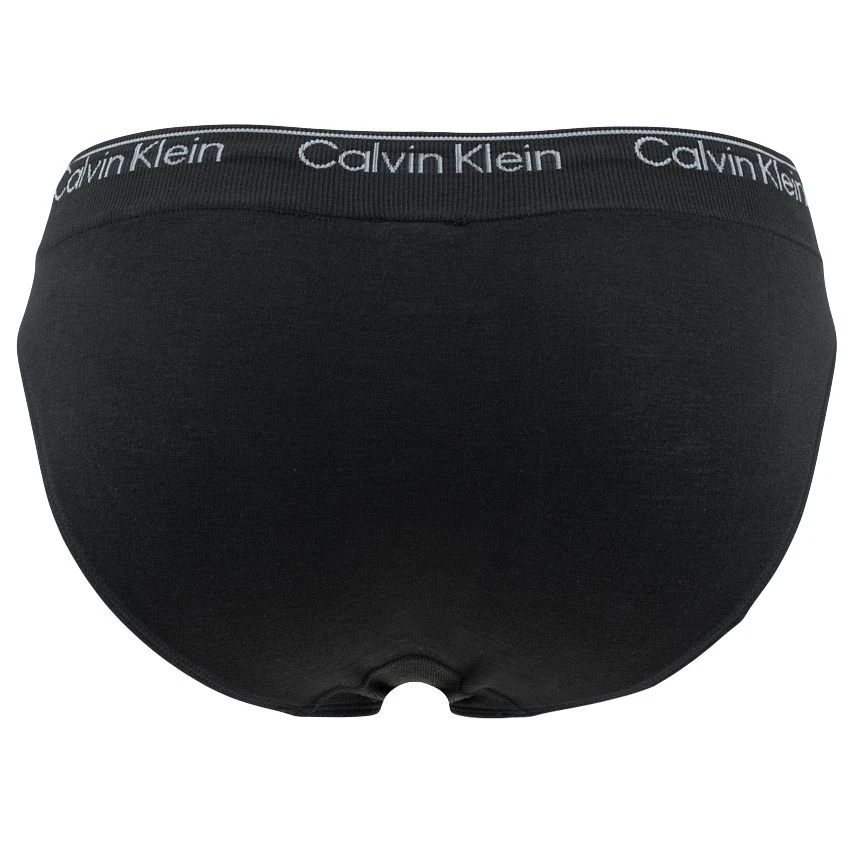 Calvin Klein Dames Naturals Slip Zwart 2 Calvin Klein Dames Naturals Slip Zwart - Afbeelding 2