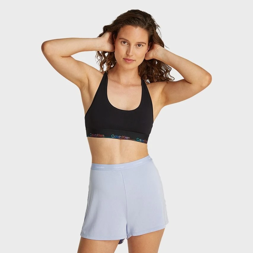 Calvin Klein Dames Icon Bralette Pride Zwart 3 Calvin Klein Dames Icon Bralette Pride Zwart - Afbeelding 3