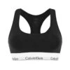 Calvin Klein Dames Icon Cotton Modal Unlined Bralette Zwart