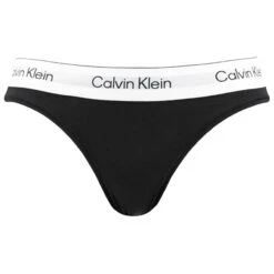 Calvin Klein Dames Icon Cotton Modal Slip Zwart