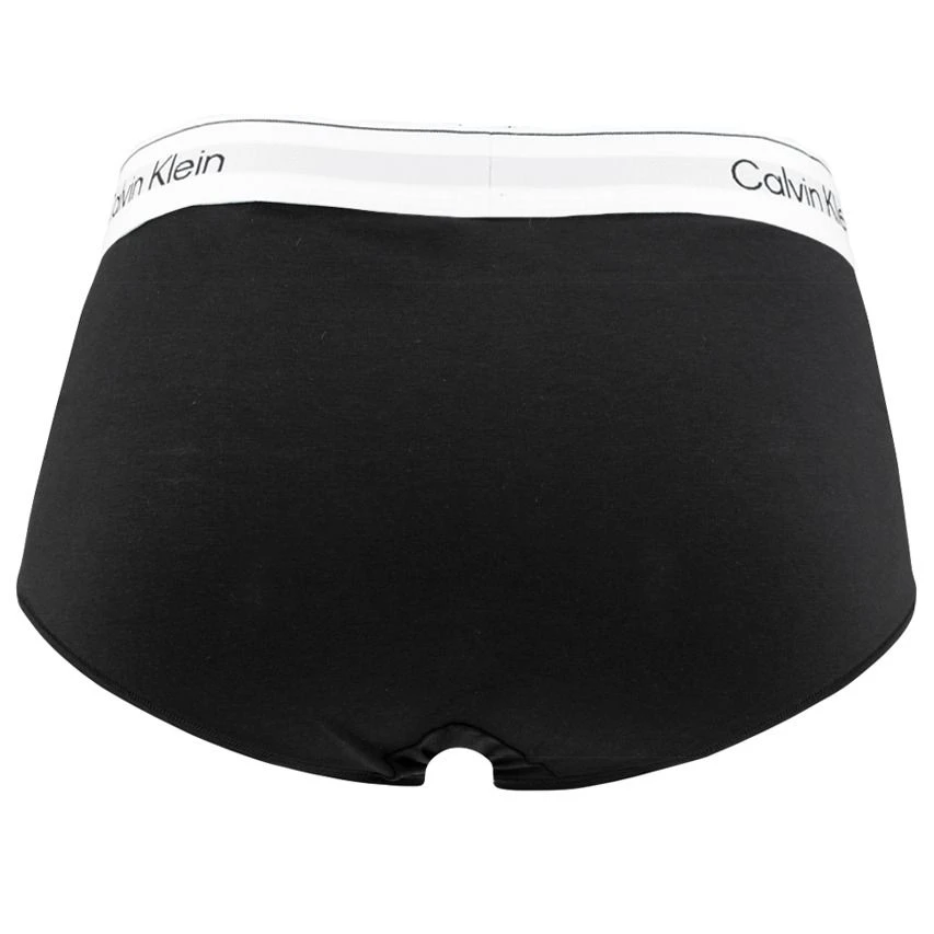 Calvin Klein Dames Icon Cotton Modal Boxershort Zwart 7 Calvin Klein Dames Icon Cotton Modal Boxershort Zwart - Afbeelding 7