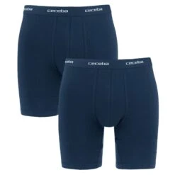 CECEBA 2-pack Long Boxers Blauw