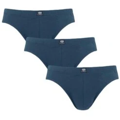 CECEBA 3-pack Herenslips Basic Blauw