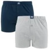 CECEBA 2-pack Wijde Boxershorts Blauw & Grijs