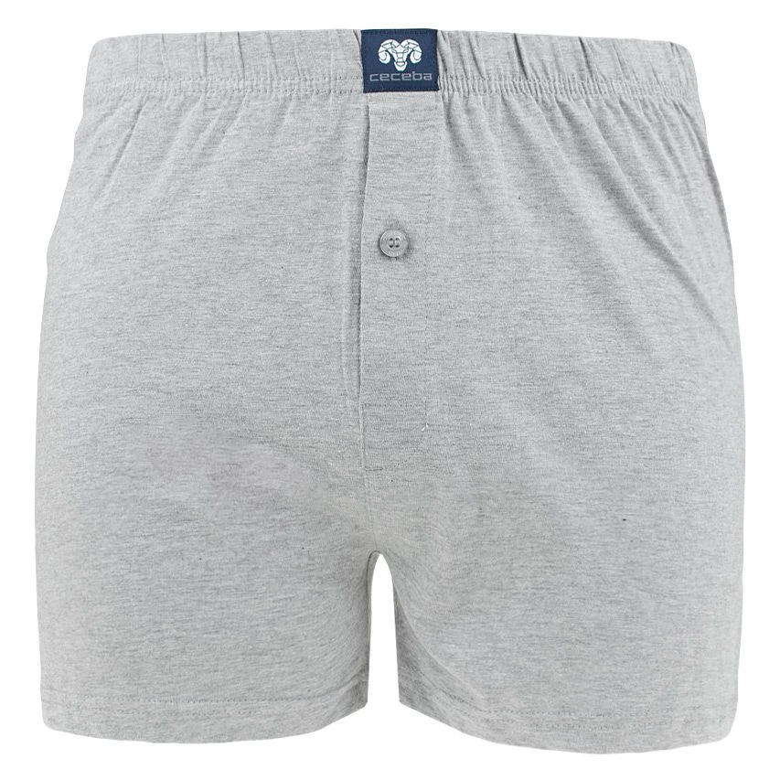 CECEBA 2-pack Wijde Boxershorts Blauw & Grijs 4 CECEBA 2-pack Wijde Boxershorts Blauw & Grijs - Afbeelding 4