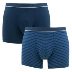 CECEBA 2-pack Bamboe Boxers Stripe Blauw