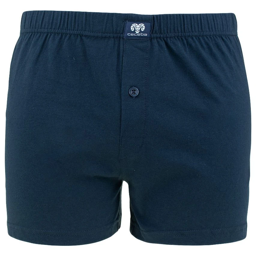 CECEBA 2-pack Wijde Boxershorts Blauw & Grijs 2 CECEBA 2-pack Wijde Boxershorts Blauw & Grijs - Afbeelding 2
